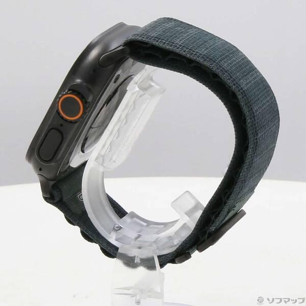〔中古〕Apple(アップル) 〔展示品〕 Apple Watch Ultra 2 GPS + Cellular 49mm ブラックチタニウムケース ダークグリーンアルパインループ〔348-ud〕 |  | 01