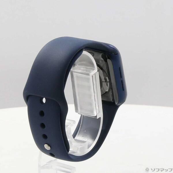 〔中古〕Apple(アップル) Apple Watch Series 6 GPS 40mm ブルーアルミニウムケース ディープネイビースポーツバンド〔377-ud〕 |  | 02