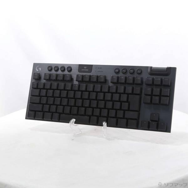 〔中古〕logicool(ロジクール) G915 X LIGHTSPEED TKL リニア 赤軸 ブラック G915WLX-TKL-LNBK〔377-ud〕 | 
