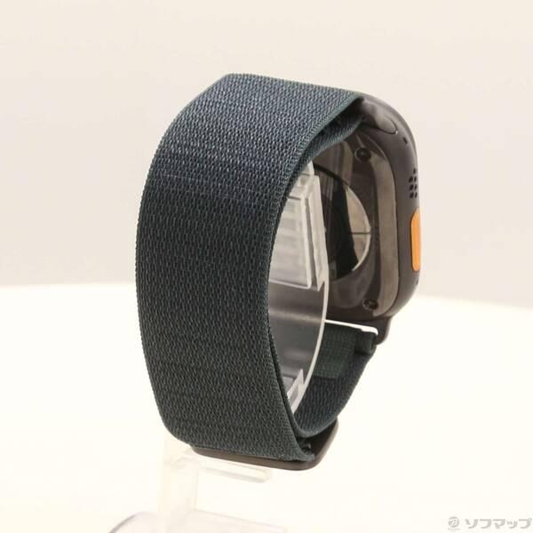 〔中古〕Apple(アップル) Apple Watch Ultra 2 GPS + Cellular 49mm ブラックチタニウムケース ダークグリーンアルパインループ〔262-ud〕 |  | 02