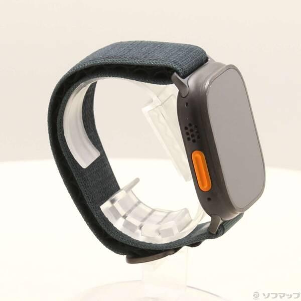 〔中古〕Apple(アップル) Apple Watch Ultra 2 GPS + Cellular 49mm ブラックチタニウムケース ダークグリーンアルパインループ〔262-ud〕 |  | 03