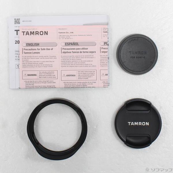 〔中古〕TAMRON(タムロン) 20-40mm F／2.8 Di III VXD ソニーEマウント用 Model A062〔258-ud〕 |  | 04