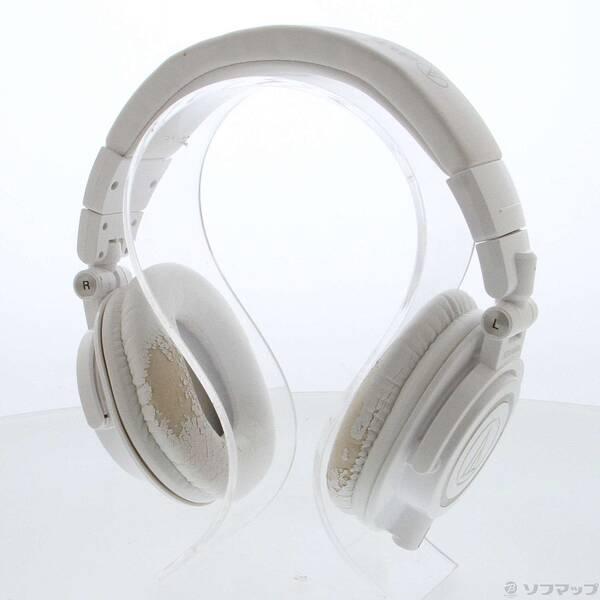 〔中古〕audio-technica(オーディオテクニカ) ATH-M50xWH ホワイト〔269-ud〕 | 