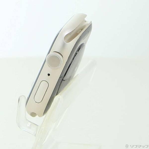〔中古〕Apple(アップル) Apple Watch Series 7 GPS 45mm スターライトアルミニウムケース バンド無し〔276-ud〕 |  | 01