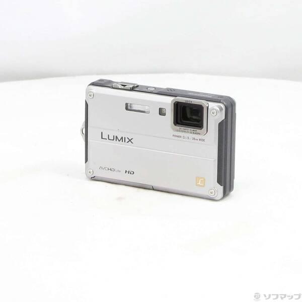 〔中古〕Panasonic(パナソニック) LUMIX DMC-FT2-S (1410万画素／4.6倍ズーム／防水／ソリッドシルバー)〔344-ud〕 | 
