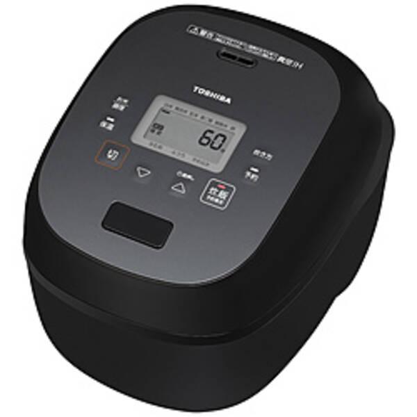 〔中古〕TOSHIBA(東芝) 炊飯ジャー　東芝真空IH 炎匠炊き グランブラック RC-18RWA(K) ［1升 ／IH］ 〔箱破損品〕〔276-ud〕 | 