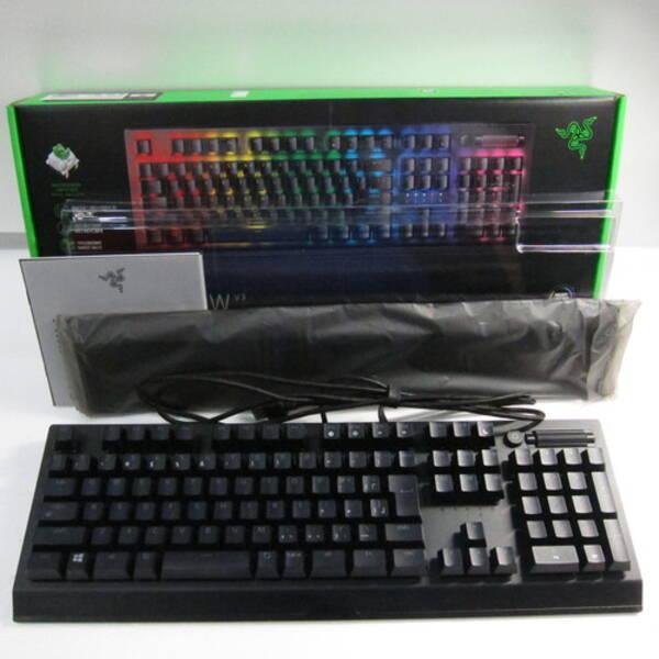 〔中古〕RAZER(レイザー) BlackWidow V3 Green Switch RZ03-03541400-R3J1 緑軸〔262-ud〕 | 
