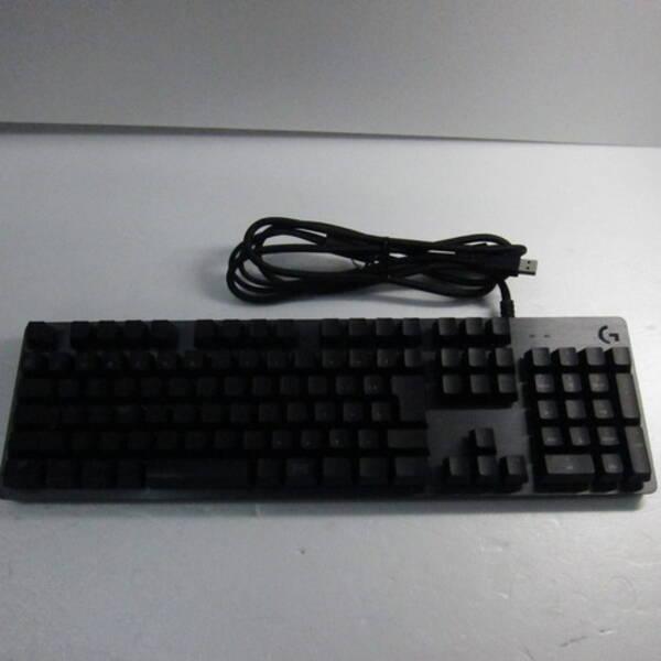 〔中古〕logicool(ロジクール) G512 Carbon RGB クリッキー G512-CK 青軸〔262-ud〕 | 