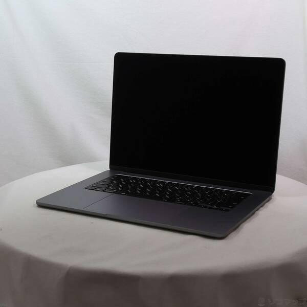 〔中古〕〔展示品〕 MacBook Air 15.3-inch Late-2024 MC9D4J／A Apple M3 8コアCPU_10コアGPU 16GB SSD256GB スペースグレイ 〔15.7 Sequoia〕〔377-ud〕 | 
