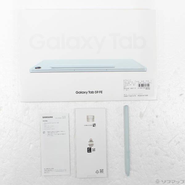 〔中古〕GALAXY 〔展示品〕 Galaxy Tab S9 FE 128GB ミント SM-X510NLGAXJP Wi-Fi〔349-ud〕 |  | 04