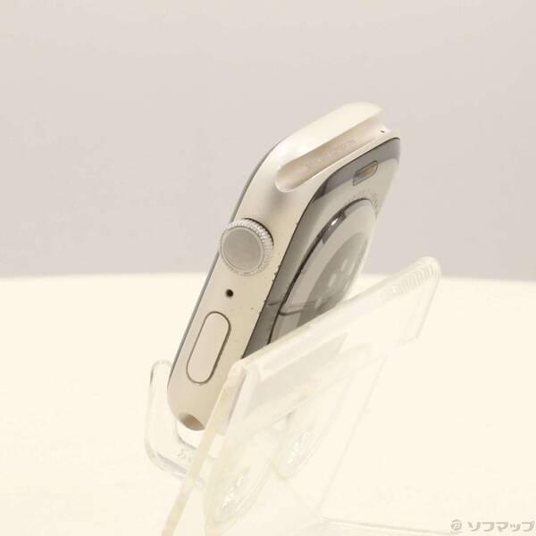 〔中古〕Apple(アップル) Apple Watch Series 7 GPS 45mm スターライトアルミニウムケース バンド無し〔371-ud〕 |  | 01