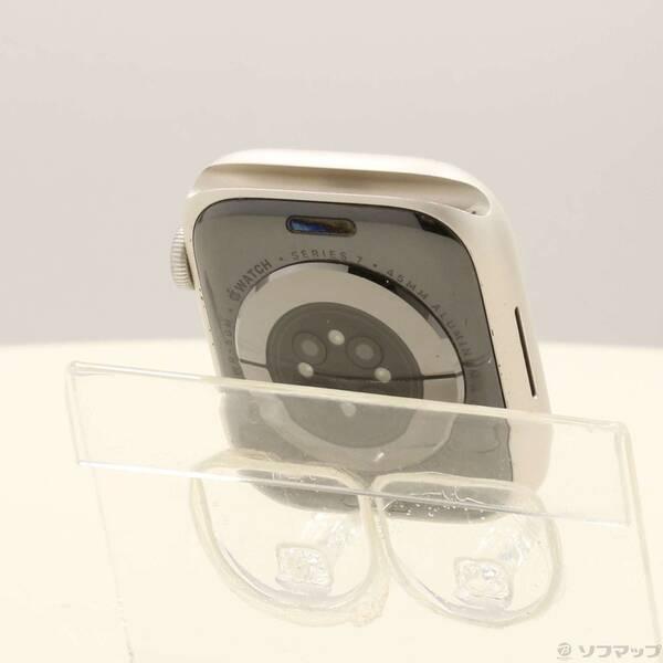 〔中古〕Apple(アップル) Apple Watch Series 7 GPS 45mm スターライトアルミニウムケース バンド無し〔371-ud〕 |  | 02