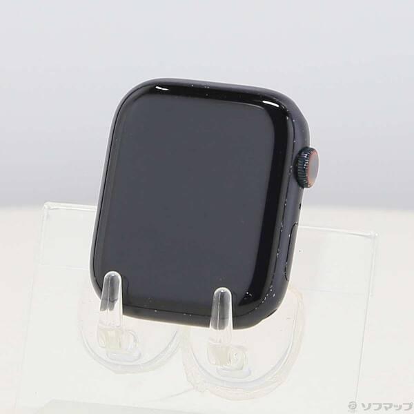 〔中古〕Apple(アップル) Apple Watch Series 8 GPS + Cellular 45mm ミッドナイトアルミニウムケース バンド無し〔276-ud〕 | 