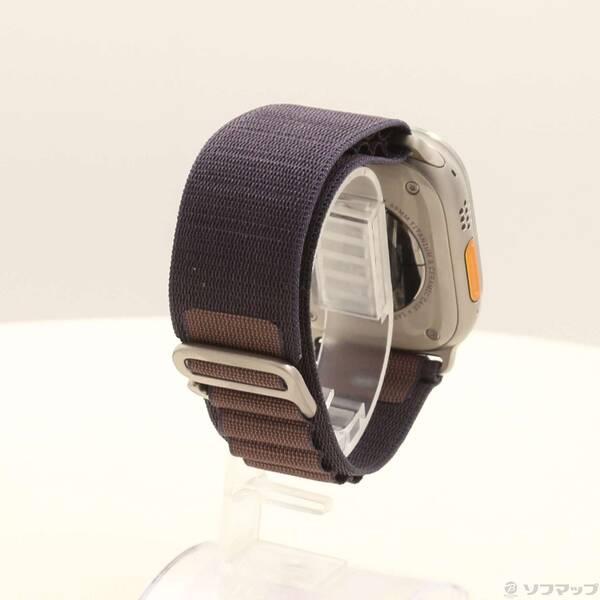 〔中古〕Apple(アップル) Apple Watch Ultra 2 GPS + Cellular 49mm チタニウムケース インディゴアルパインループ〔352-ud〕 |  | 02