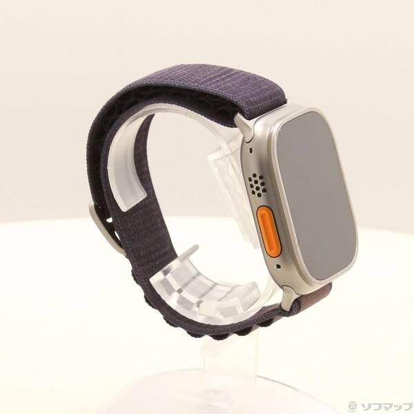 〔中古〕Apple(アップル) Apple Watch Ultra 2 GPS + Cellular 49mm チタニウムケース インディゴアルパインループ〔352-ud〕 |  | 03