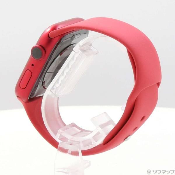〔中古〕Apple(アップル) Apple Watch Series 9 GPS 45mm (PRODUCT)REDアルミニウムケース (PRODUCT)REDスポーツバンド〔262-ud〕 |  | 01