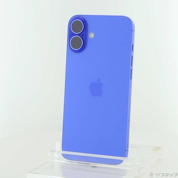 〔中古〕Apple(アップル) iPhone16 Plus 256GB ウルトラマリン MXVK3J／A SIMフリー〔258-ud〕 | 