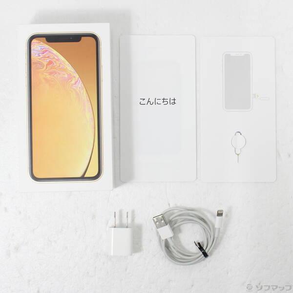 〔中古〕Apple(アップル) iPhoneXR 64GB イエロー MT082J／A SIMフリー〔262-ud〕 |  | 04