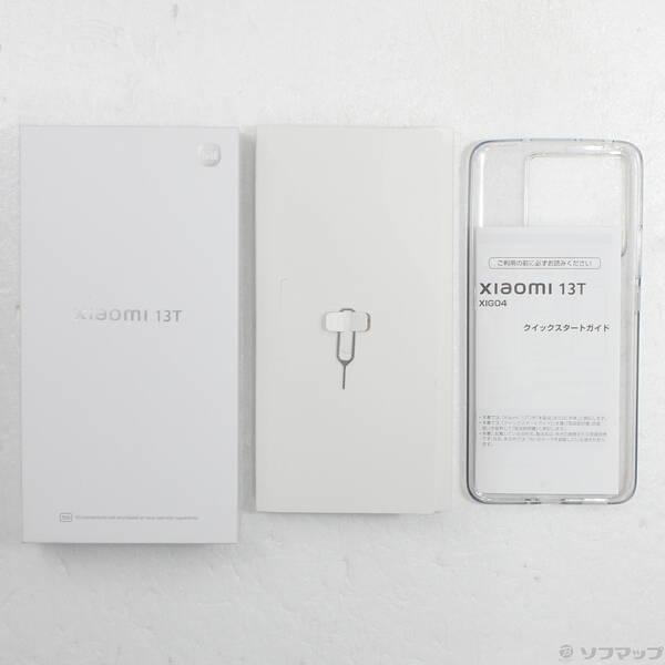 〔中古〕Xiaomi(シャオミ) Xiaomi 13T 256GB アルパインブルー XIG04 au SIMフリー〔297-ud〕 |  | 04