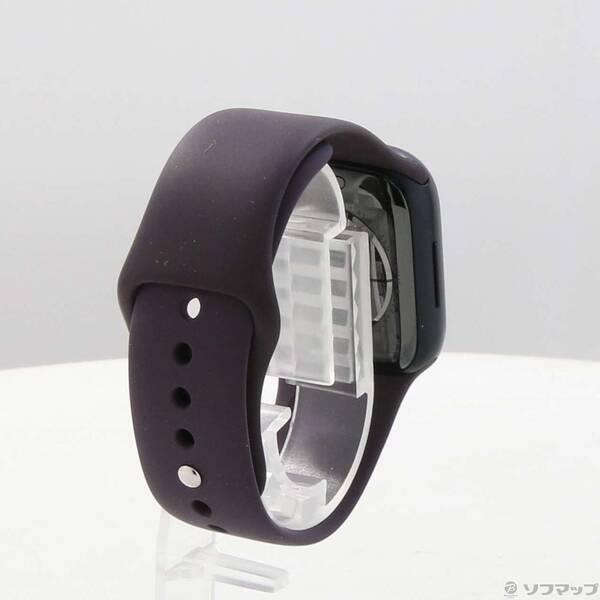 〔中古〕Apple(アップル) Apple Watch Series 7 GPS 41mm ミッドナイトアルミニウムケース ダークチェリースポーツバンド〔352-ud〕 |  | 02