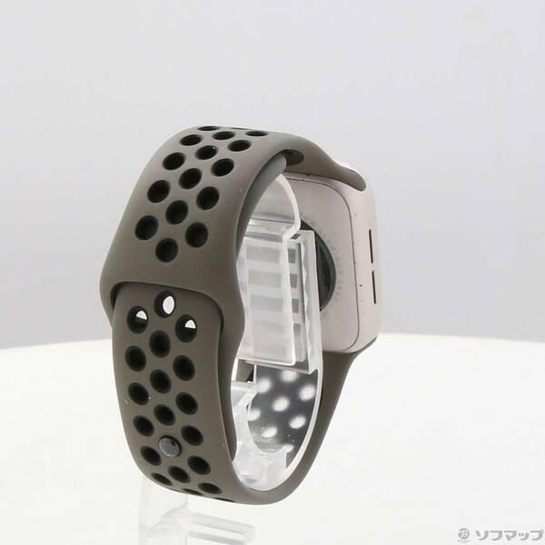 〔中古〕Apple(アップル) Apple Watch SE 第2世代 GPS 40mm スターライトアルミニウムケース オリーブグレー／ブラックNikeスポーツバンド〔352-ud〕 |  | 02