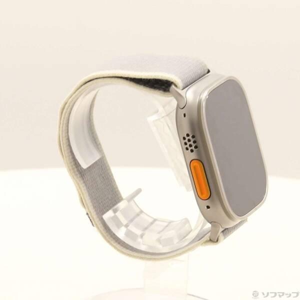 〔中古〕Apple(アップル) Apple Watch Ultra 2 GPS + Cellular 49mm チタニウムケース グリーン／グレイトレイルループ〔198-ud〕 |  | 03