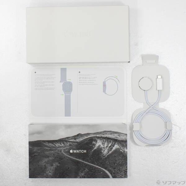 〔中古〕Apple(アップル) Apple Watch Ultra 2 GPS + Cellular 49mm チタニウムケース グリーン／グレイトレイルループ〔198-ud〕 |  | 04
