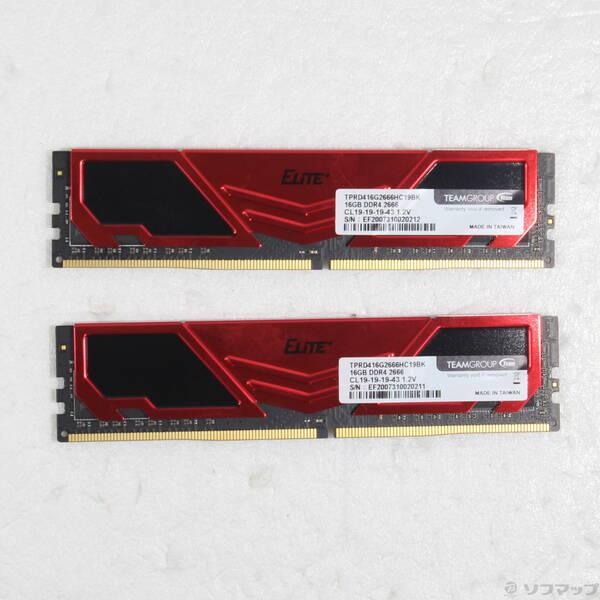 〔中古〕288P PC4-21300 DDR4-2666 32GB 16GB×2枚組〔262-ud〕 | 