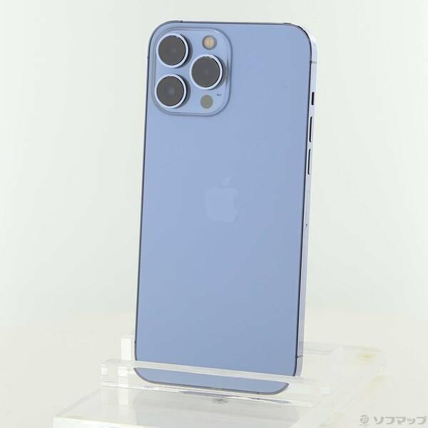 〔中古〕Apple(アップル) iPhone13 Pro Max 256GB シエラブルー MLJD3J／A SIMフリー〔262-ud〕 | 