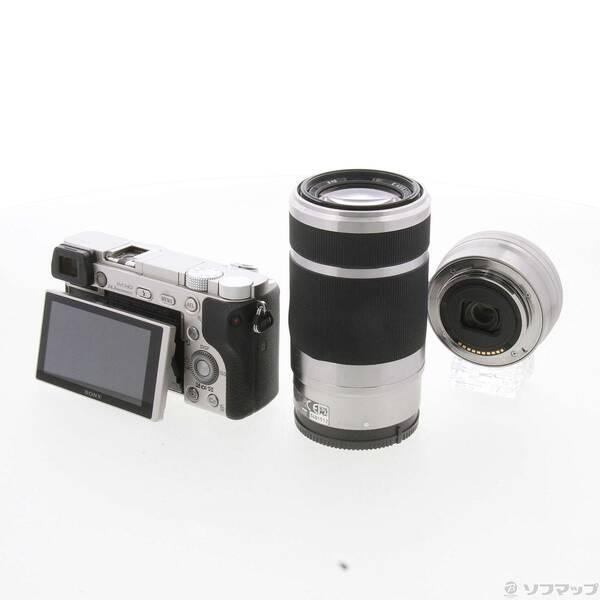 〔中古〕SONY(ソニー) α6000 ダブルズームレンズキット シルバー ILCE-6000Y〔258-ud〕 |  | 02