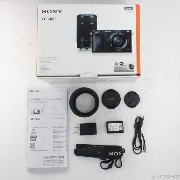 〔中古〕SONY(ソニー) α6000 ダブルズームレンズキット シルバー ILCE-6000Y〔258-ud〕 |  | 05