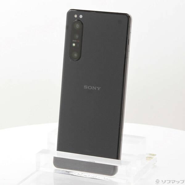 〔中古〕SONY(ソニー) Xperia 1 II 128GB ブラック AUXP1II auロック解除SIMフリー〔349-ud〕 | 