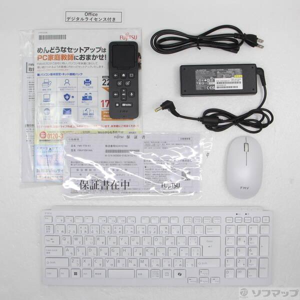 〔中古〕FUJITSU(富士通） 〔展示品〕 FMV F55-K1 FMVF55K1WA ホワイト〔258-ud〕 |  | 04