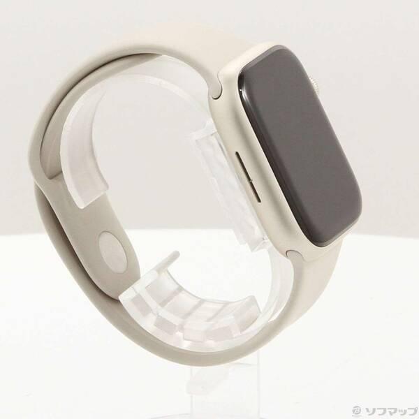 〔中古〕Apple(アップル) Apple Watch Series 8 GPS 45mm スターライトアルミニウムケース スターライトスポーツバンド〔262-ud〕 |  | 03