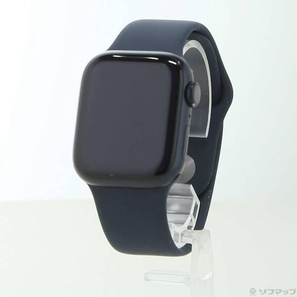 〔中古〕Apple(アップル) Apple Watch Series 8 GPS 41mm ミッドナイトアルミニウムケース ミッドナイトスポーツバンド〔348-ud〕 | 