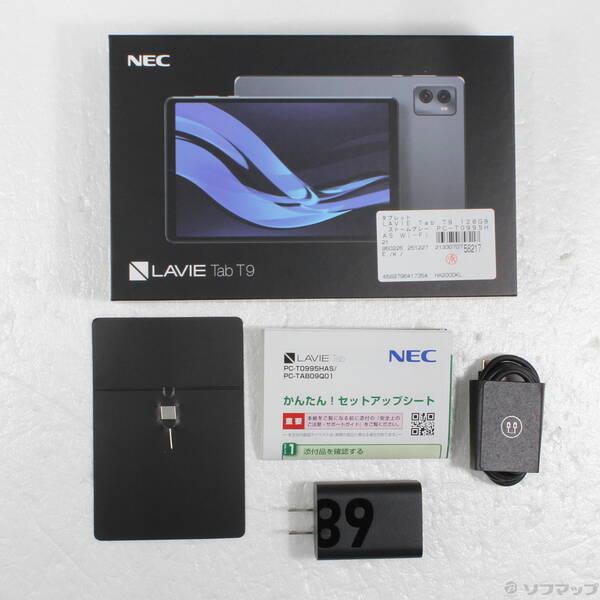 NEC LAVIE Tab T9 中古 美品 中古〕NEC(エヌイーシー) LAVIE Tab T9 128GB ストームグレー PC