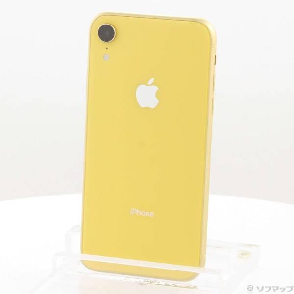 〔中古〕Apple(アップル) iPhoneXR 64GB イエロー MT082J／A SIMフリー〔262-ud〕 | 
