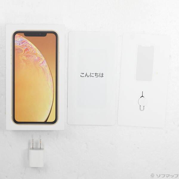 〔中古〕Apple(アップル) iPhoneXR 64GB イエロー MT082J／A SIMフリー〔262-ud〕 |  | 04