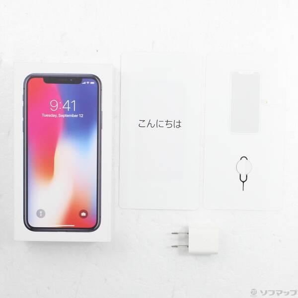 〔中古〕Apple(アップル) iPhoneX 256GB スペースグレイ MQC12J／A SIMフリー〔247-ud〕 |  | 04