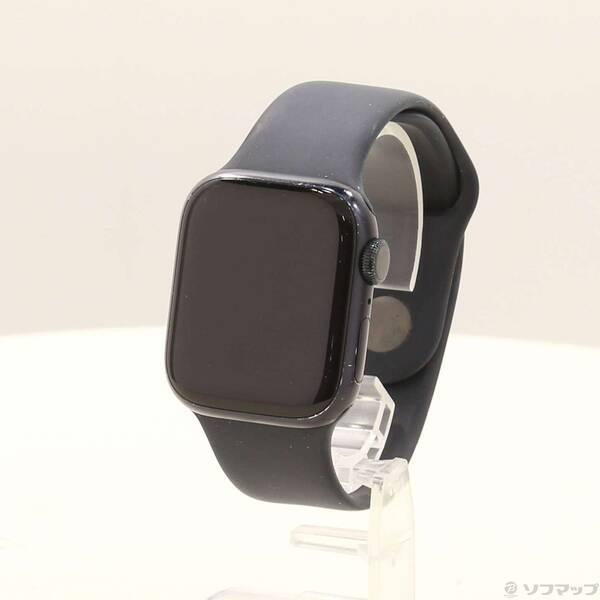 〔中古〕Apple(アップル) Apple Watch Series 9 GPS 41mm ミッドナイトアルミニウムケース ミッドナイトスポーツバンド〔198-ud〕 | 