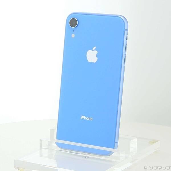〔中古〕Apple(アップル) iPhoneXR 64GB ブルー MT0E2J／A SIMフリー〔262-ud〕 | 