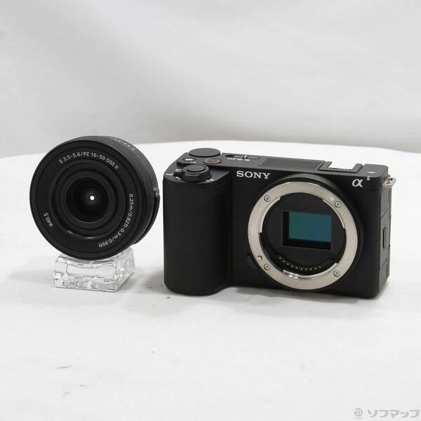 〔中古〕SONY(ソニー) VLOGCAM ZV-E10 II パワーズームレンズキット ブラック ZV-E10M2K B〔349-ud〕 | 