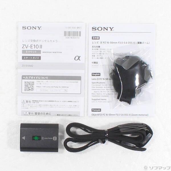 〔中古〕SONY(ソニー) VLOGCAM ZV-E10 II パワーズームレンズキット ブラック ZV-E10M2K B〔349-ud〕 |  | 05