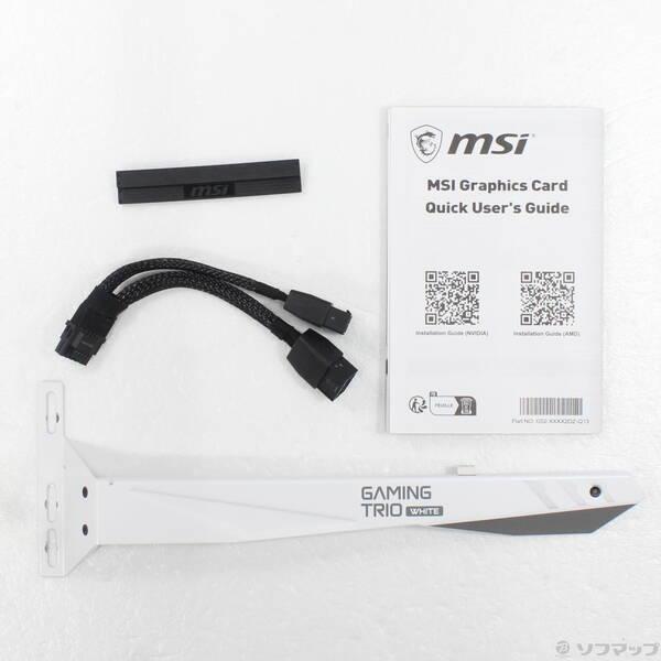 〔中古〕MSI(エムエスアイ) MSI GeForce RTX 4070 Ti GAMING X TRIO WHITE 12G〔262-ud〕 |  | 01
