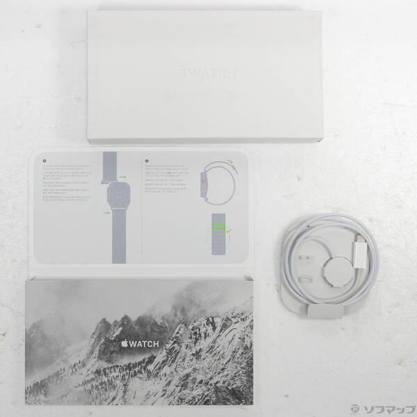 〔中古〕Apple(アップル) Apple Watch Ultra GPS + Cellular 49mm チタニウムケース スターライトアルパインループ〔349-ud〕 |  | 04