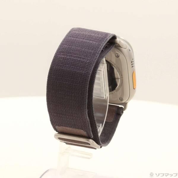 〔中古〕Apple(アップル) Apple Watch Ultra 2 GPS + Cellular 49mm チタニウムケース インディゴアルパインループ〔198-ud〕 |  | 02