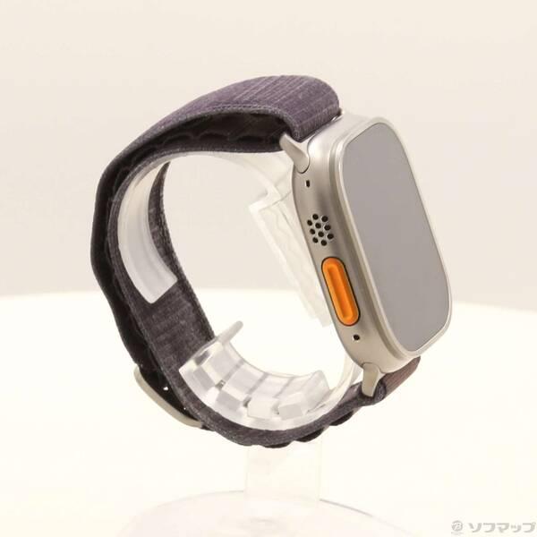 〔中古〕Apple(アップル) Apple Watch Ultra 2 GPS + Cellular 49mm チタニウムケース インディゴアルパインループ〔198-ud〕 |  | 03