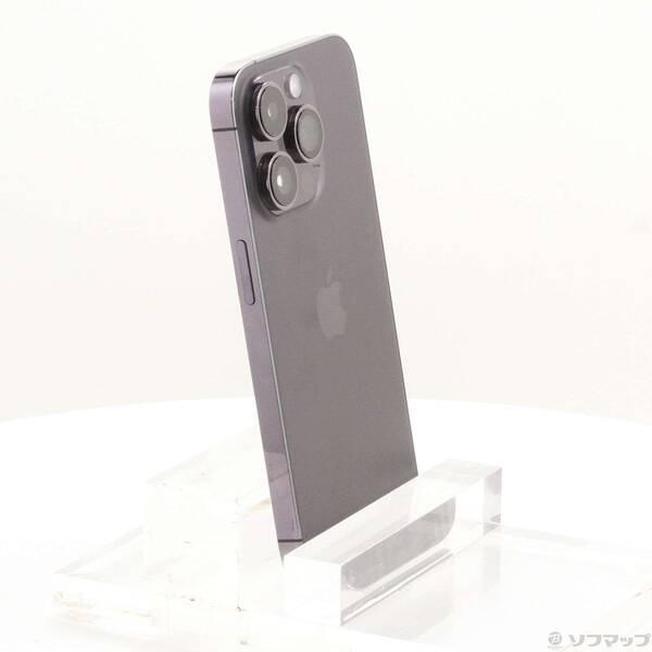 〔中古〕Apple(アップル) iPhone14 Pro 256GB ディープパープル MQ1E3J／A SIMフリー〔276-ud〕 |  | 03