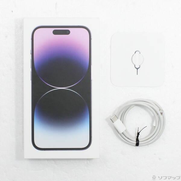 〔中古〕Apple(アップル) iPhone14 Pro 256GB ディープパープル MQ1E3J／A SIMフリー〔276-ud〕 |  | 04