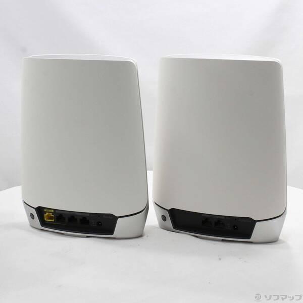 〔中古〕NETGEAR(ネットギア) Orbi WiFi 6 Mini AX4200トライバンドメッシュWiFiシステム スターターキット 2台セット〔262-ud〕 |  | 02